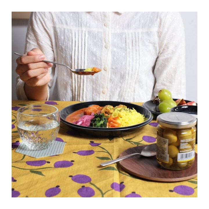 POTPURRI RIMs プレート L【NAVY】磁器 大皿 | SIMPLife