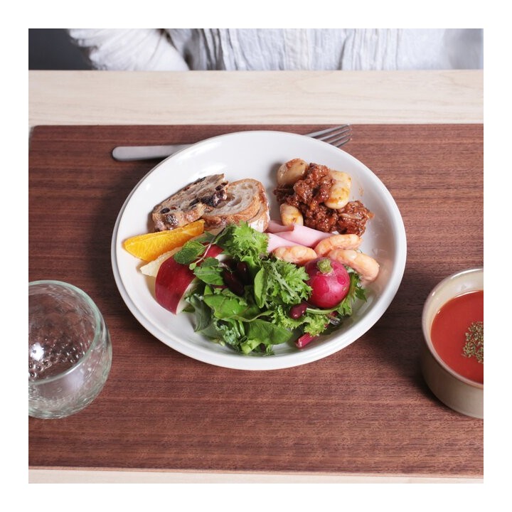 POTPURRI RIMs プレート L【BEIGE】磁器 大皿 | SIMPLife