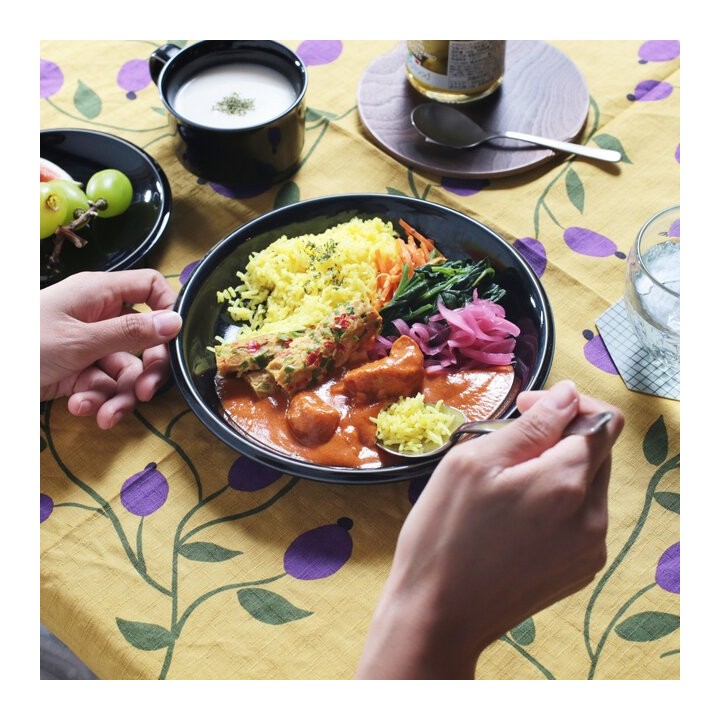 POTPURRI RIMs プレート L【GREGE】磁器 大皿 | SIMPLife