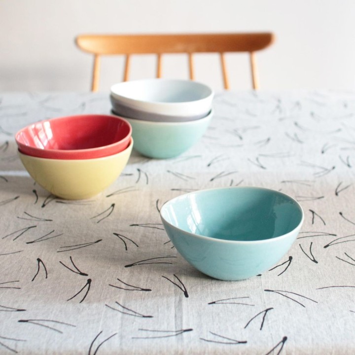 POTPURRI Våg ボウル S【GREY】230ml 磁器 山田一夫デザイン