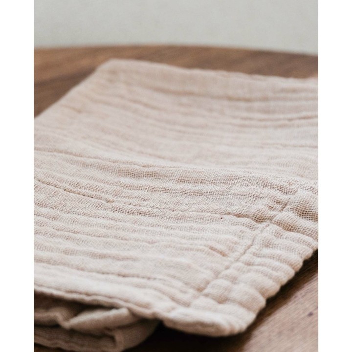 かやオーガニックフェイスタオル【茶綿】綿100% | SIMPLife