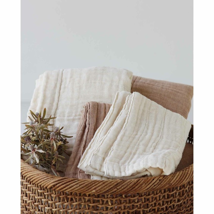 かやオーガニックフェイスタオル【生成】綿100% | SIMPLife