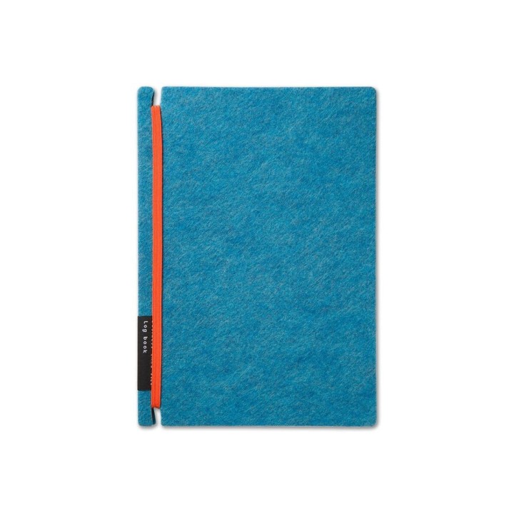 Log book：Felt 名刺ファイル【TURQUOISE BLUE/ORANGE】 | SIMPLife
