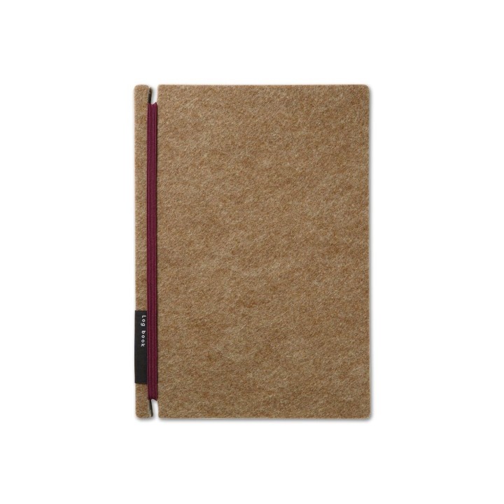 Log book：Felt 名刺ファイル【Camel/BORDEAUX】 | SIMPLife