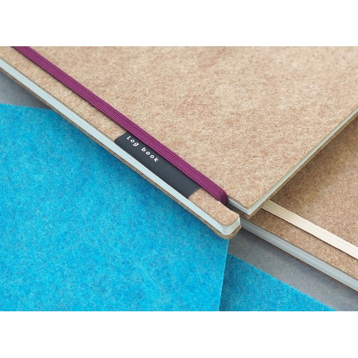 Log book：Felt 名刺ファイル【TURQUOISE BLUE/BLACK】 | SIMPLife