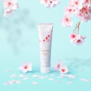 春うらら ハンドクリーム 75g 桜と酒粕の保湿成分 | SIMPLife
