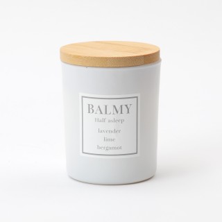 BALMY 焚き火の音と香りを楽しむ 木製芯ソイキャンドル【Half asleep】