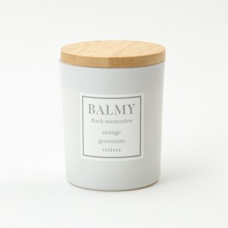 BALMY 焚き火の音と香りを楽しむ 木製芯ソイキャンドル【Back memories】 | SIMPLife