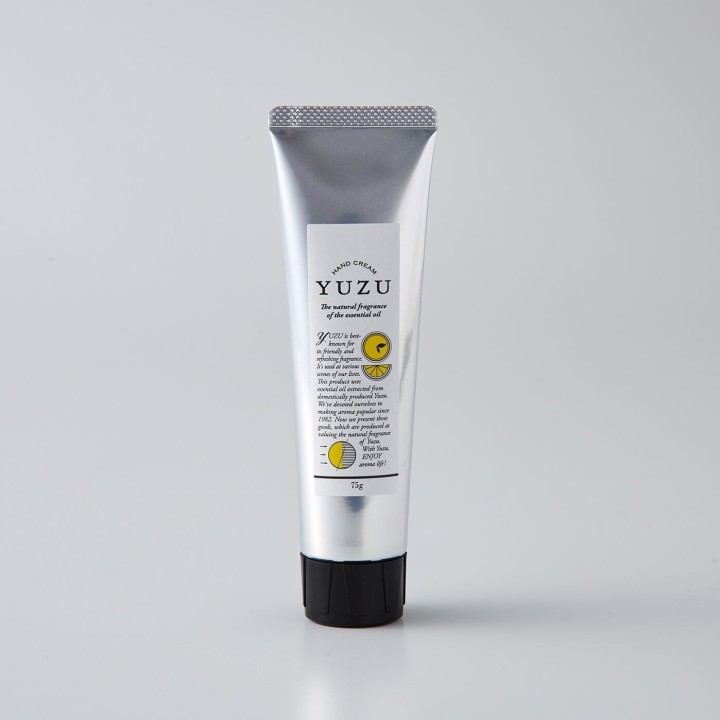 高知県産ゆず ハンドクリーム 75g 精油配合のみずみずしい香り | SIMPLife