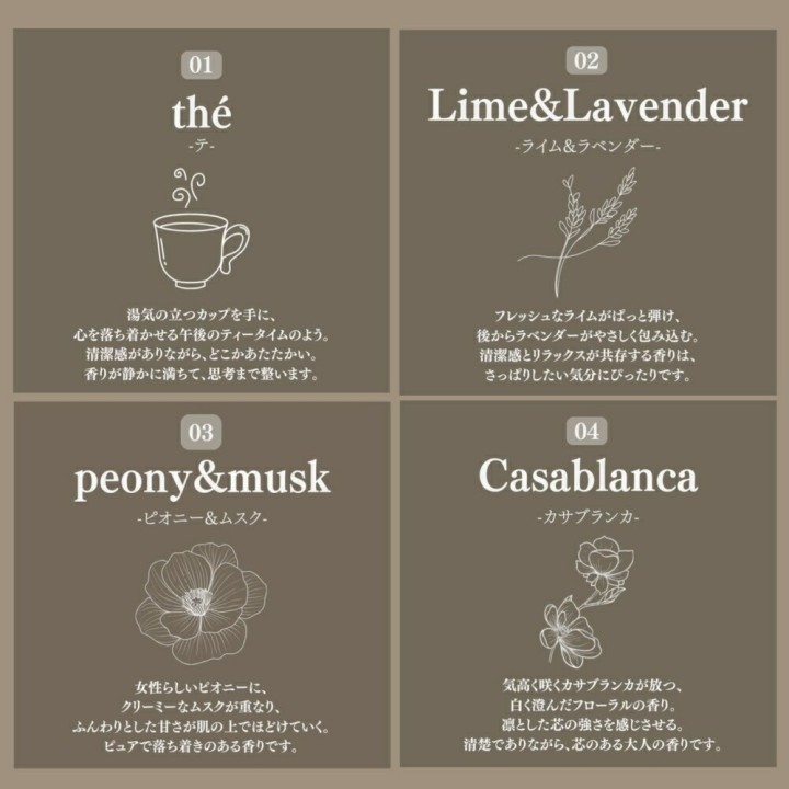 Nez reflet sign ボディスクラブ 300g【Lime & Lavender】| SIMPLife