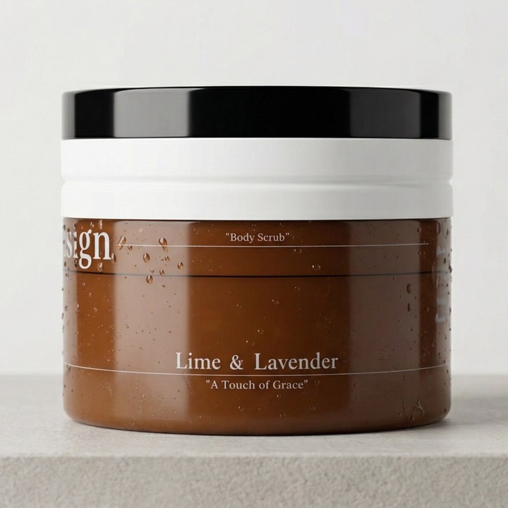 Nez reflet sign ボディスクラブ 300g【Lime & Lavender】| SIMPLife