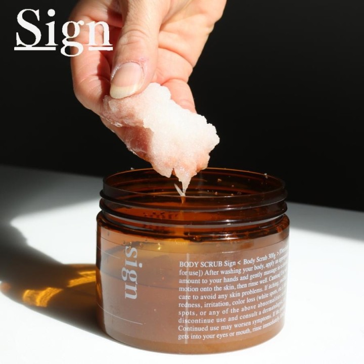 Nez reflet sign ボディスクラブ 300g 【peony & musk】| SIMPLife