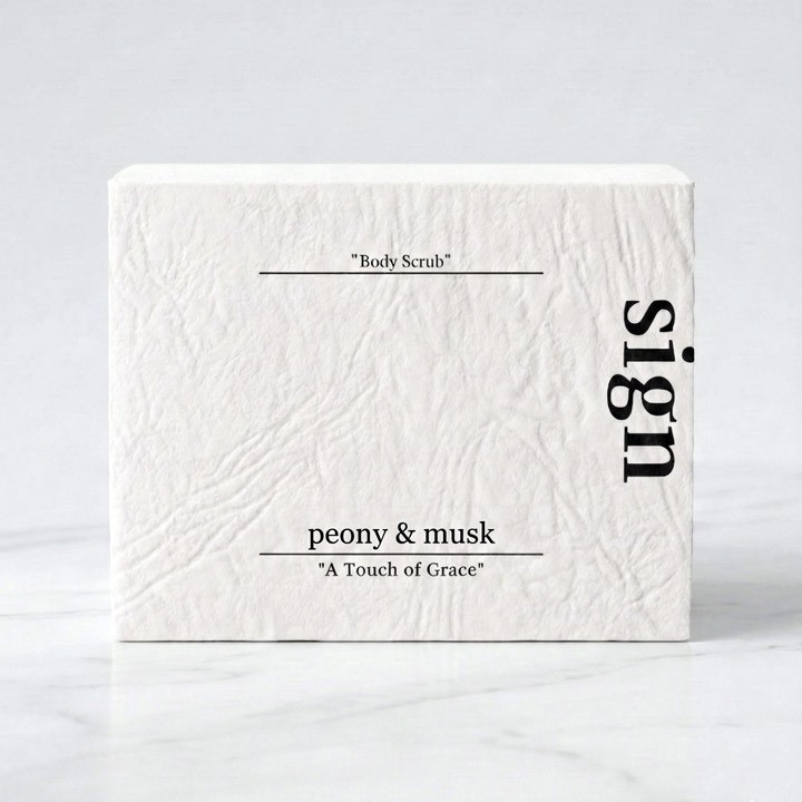 Nez reflet sign ボディスクラブ 300g 【peony & musk】| SIMPLife