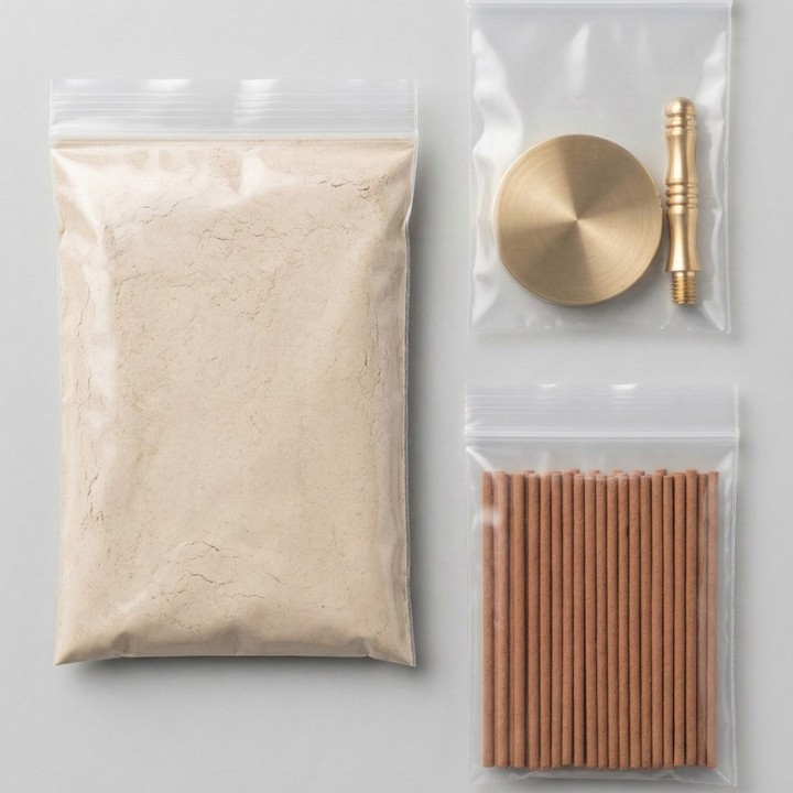 Sign 香炉ギフトセット お香30本＆グラス付き グリーン/ブラック | SIMPLife