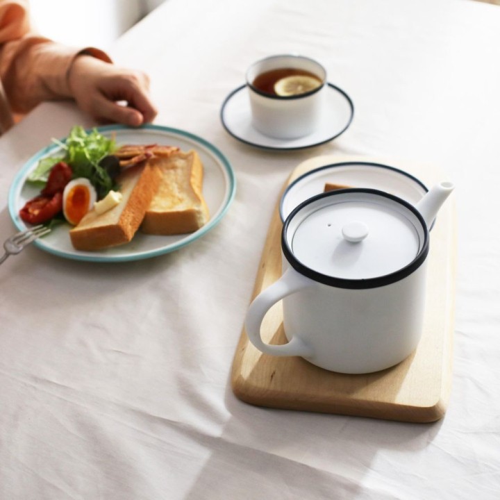 POTPURRI Frost ポット【青】磁器ティーポット | SIMPLife