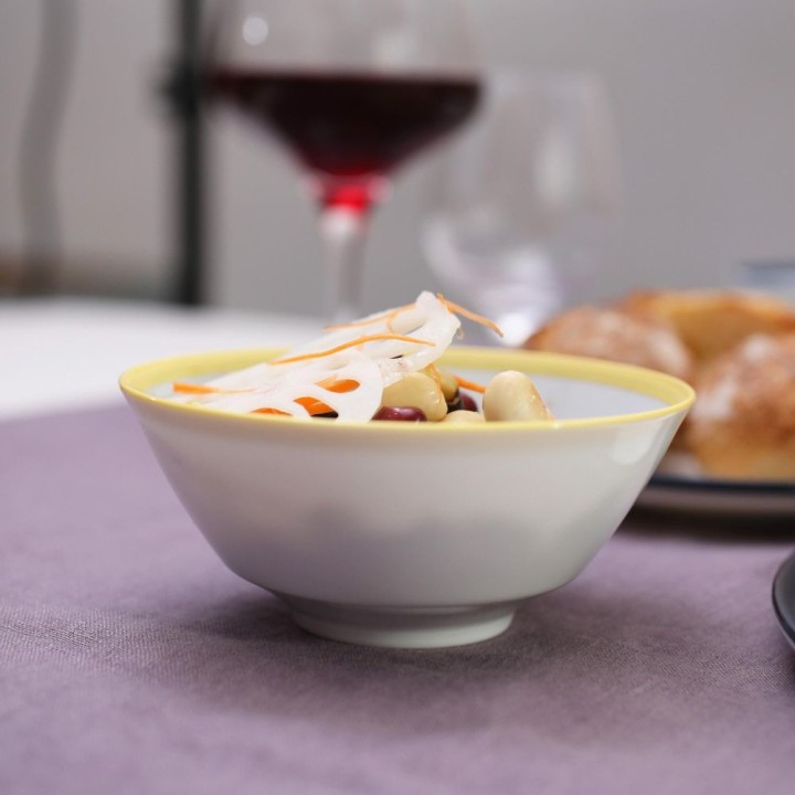 POTPURRI Frost ボウル S【灰】磁器 | SIMPLife