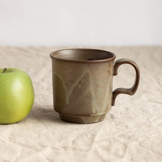 アッシュ マグカップ【BROWN】美濃焼 軽い磁器 | SIMPLife