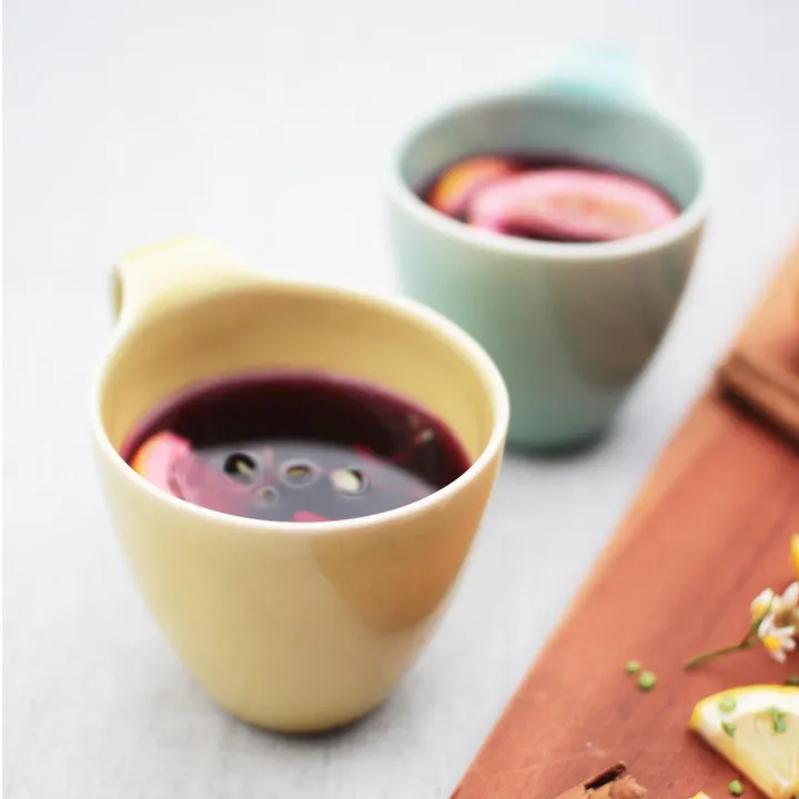 POTPURRI Våg コーヒーカップ【GREEN】磁器 | SIMPLife