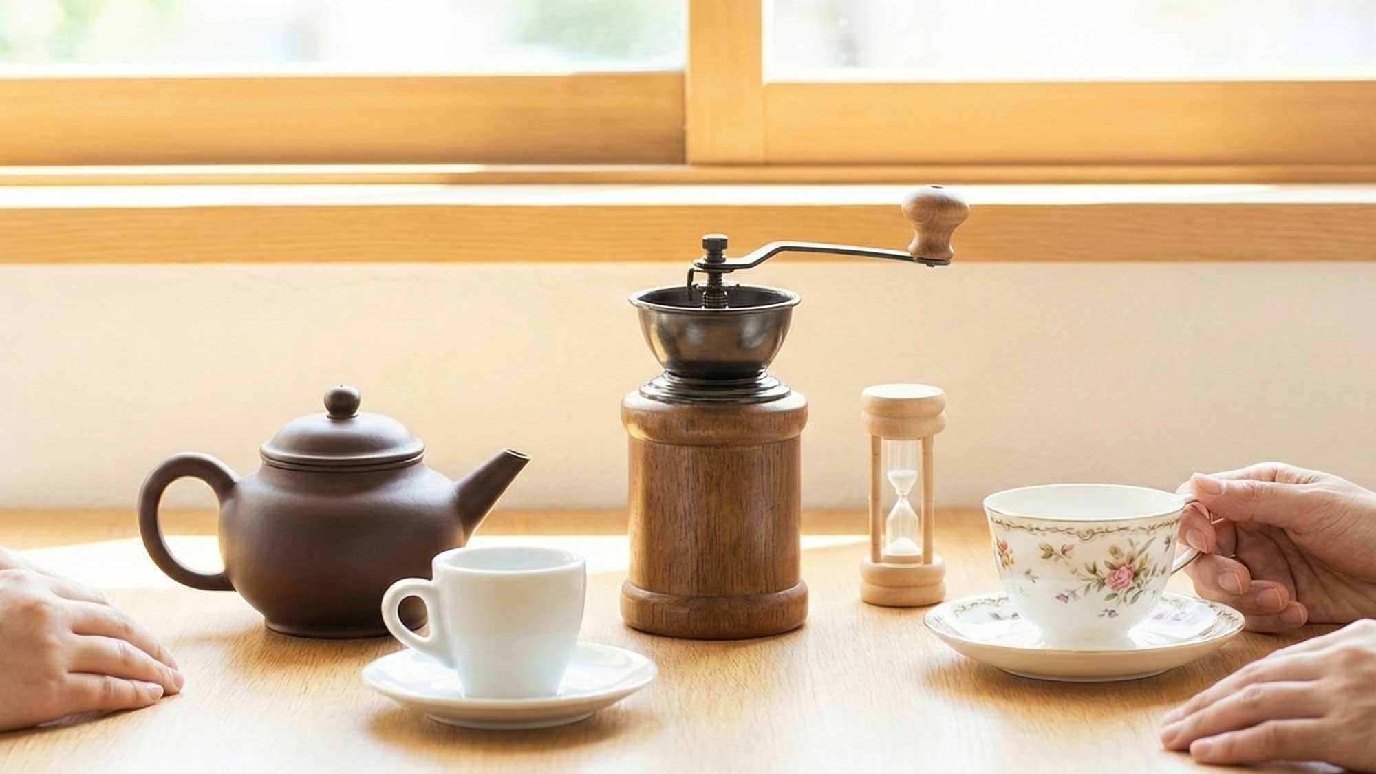 コーヒー・ティー道具