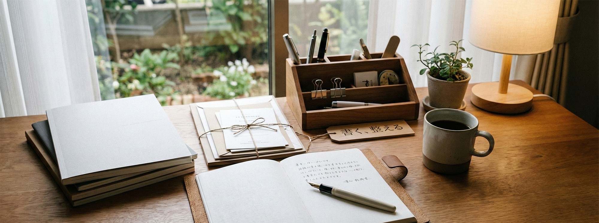 書く、整える | 思考を深めるアナログ文具とデスク収納 - simplife.jp