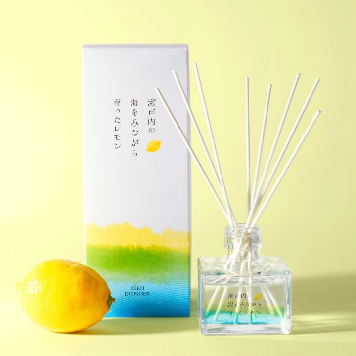 和の香りで消臭 リードディフューザー【瀬戸内レモン】| SIMPLife
