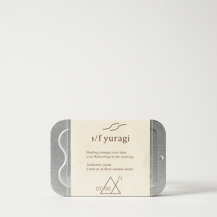 1/f yuragi 時間をテーマにしたお香【7:00】