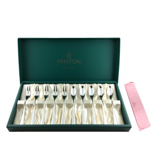 MINTON S シリーズ スプーン・フォーク10pcsセット(ファブリック付)
